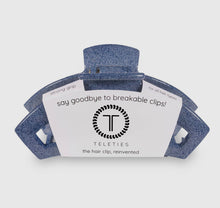 Load image into Gallery viewer, Teleties Large Open Denim Hair Clip