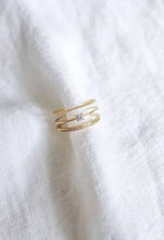Load image into Gallery viewer, Kinsey Designs Madi Adjustable Triple Layer Ring