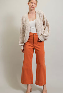 Fine Example Oatmeal Cardigan
