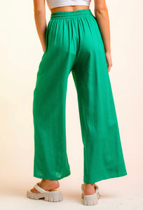 Escape It All High Waisted Wide Leg Pants