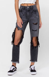 Don’t Be Cruel Black Cropped Jeans