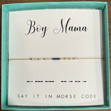 Load image into Gallery viewer, Morse Code Mother’s Bracelets