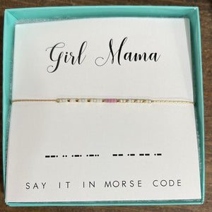 Morse Code Mother’s Bracelets